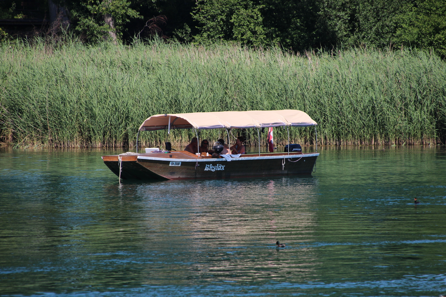 little boat at lake of constance
