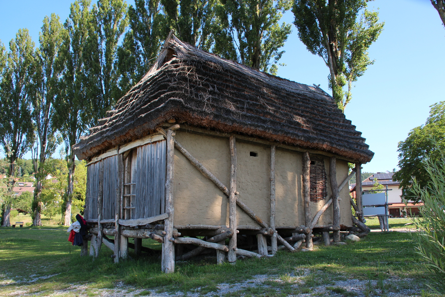‘Pfahlbauer’ house at lake of constance