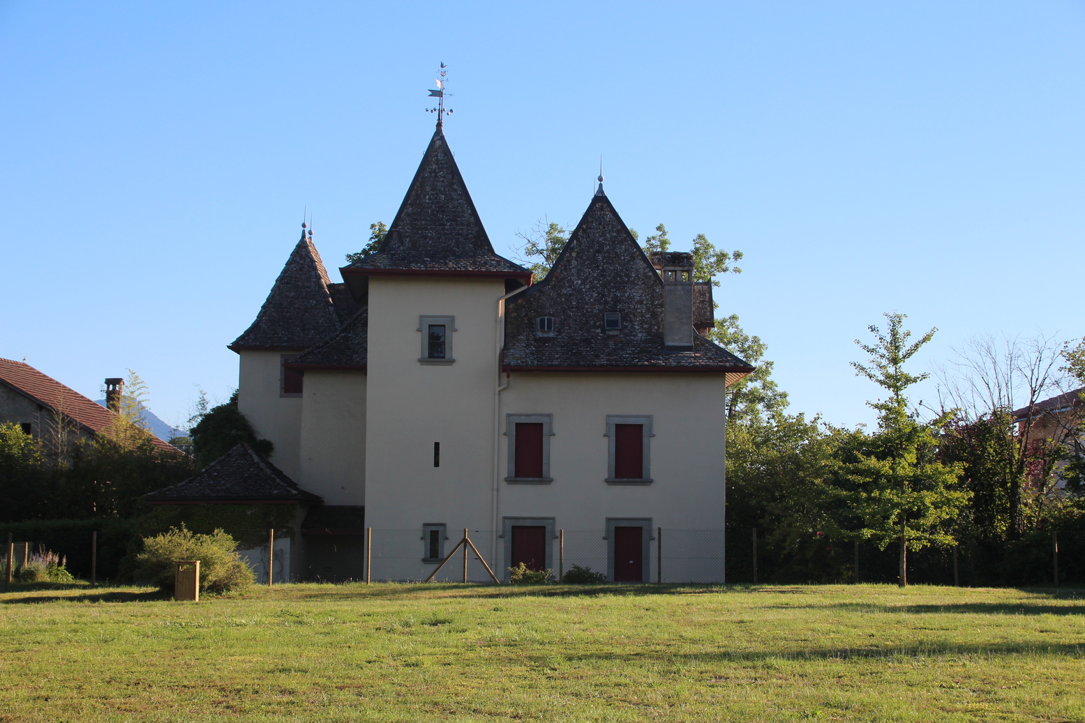 Little ‘chateau’ in France, near Lake of Geneva